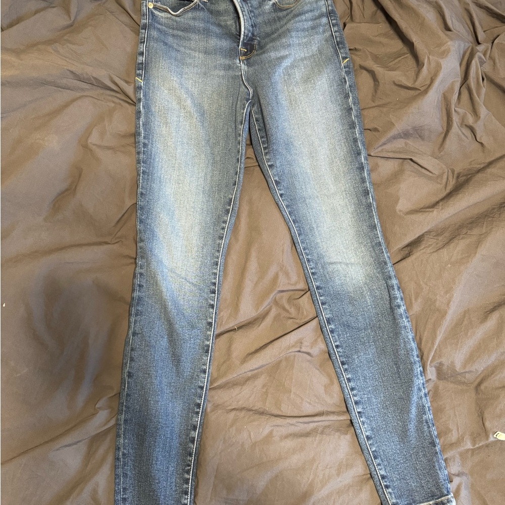 Good American Light Blue Skinny Jeans